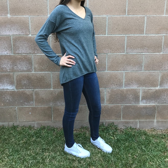 Gibson Sweaters - Grayish Bluish Soft Sweater